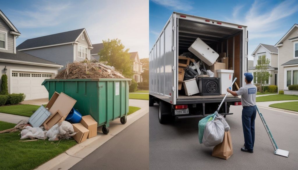 The True Cost of DIY Dumpster Rental vs Full-Service Junk Removal